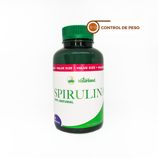 Spirulina 180 cápsulas Naturland
