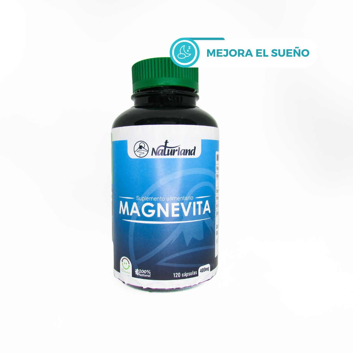 Magnevita Naturland 120 Capsulas