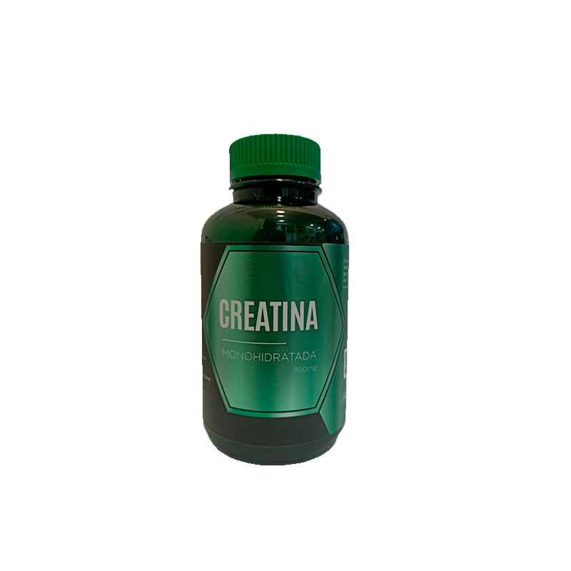 CREATINA 500MG - MONOHIDRATADA 120 CAP -NATURLAND