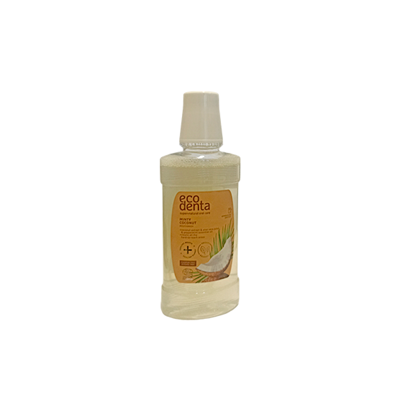 ENJUAGUE BUCAL ANTIPLACA AC. COCO - 250ML - ECODENTA