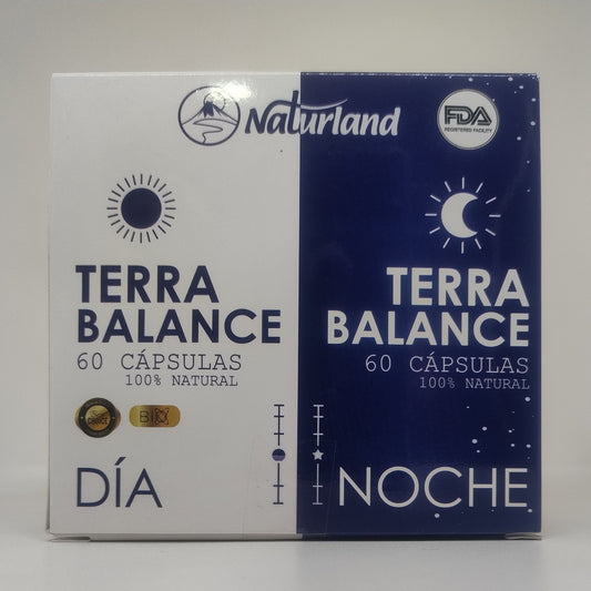 Terra Balance Día y Noche 60/60 Caps. Naturland
