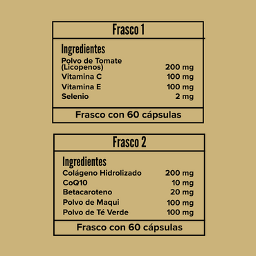 Terrasun - Solución Antioxidante Naturland 2 Frascos 60 Capsulas