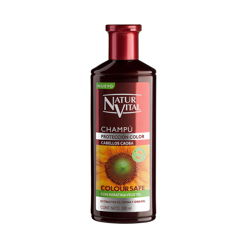 Champu Coloursafe Caoba 300ml NaturVital