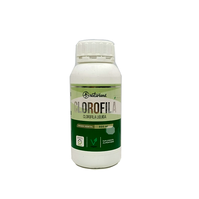 Clorofila Liquida 100% Natural 500ml Naturland