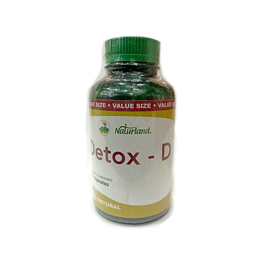 Detox-D x 180 capsulas Value Size - Naturland