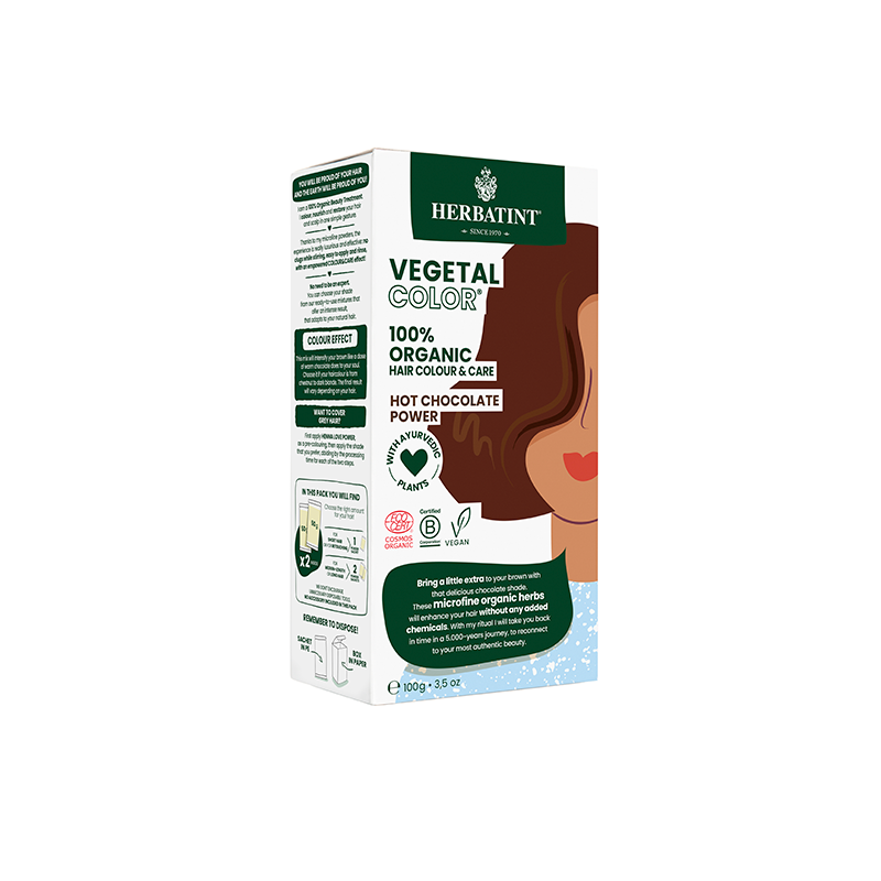 VEGETAL COLOUR - HOT CHOCOLATE POWER -HERBATINT