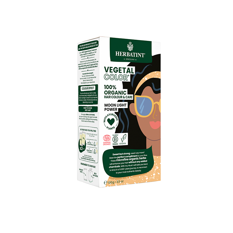 VEGETAL COLOUR - MOON LIGHT POWER -HERBATINT
