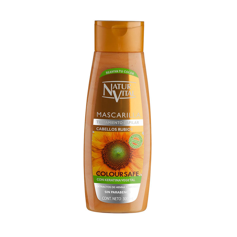 Mascarilla Color Cabellos Rubios 300ml NaturVital