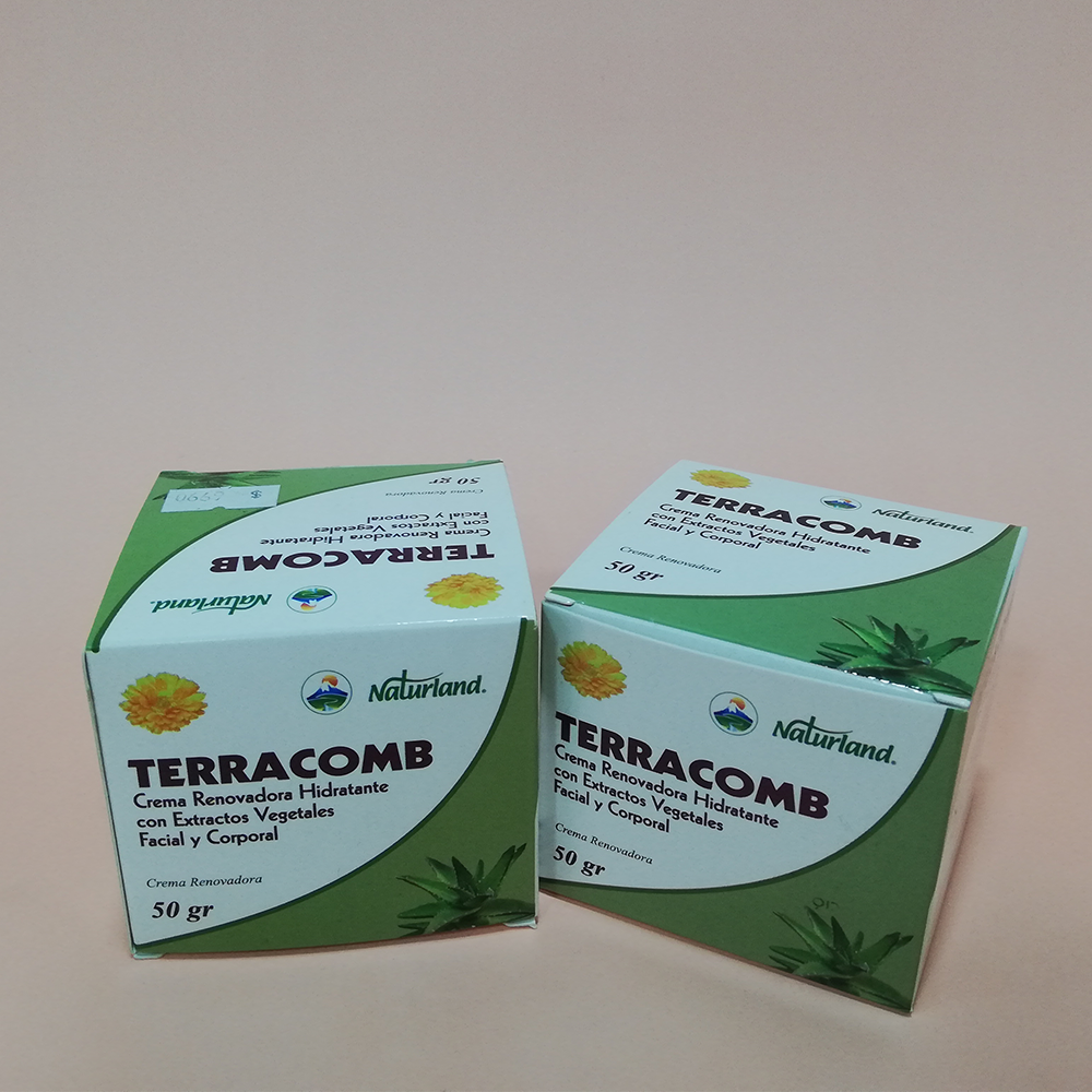 Terracomb - Crema de 50gr que contiene Matico Propoleo Calendula y Aloe - Naturland