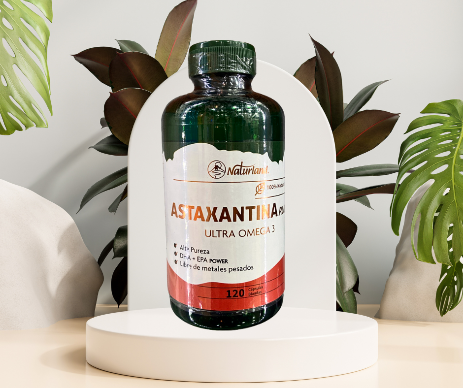 ¡Conoce la Astaxantina! Suplemento completo para tu salud