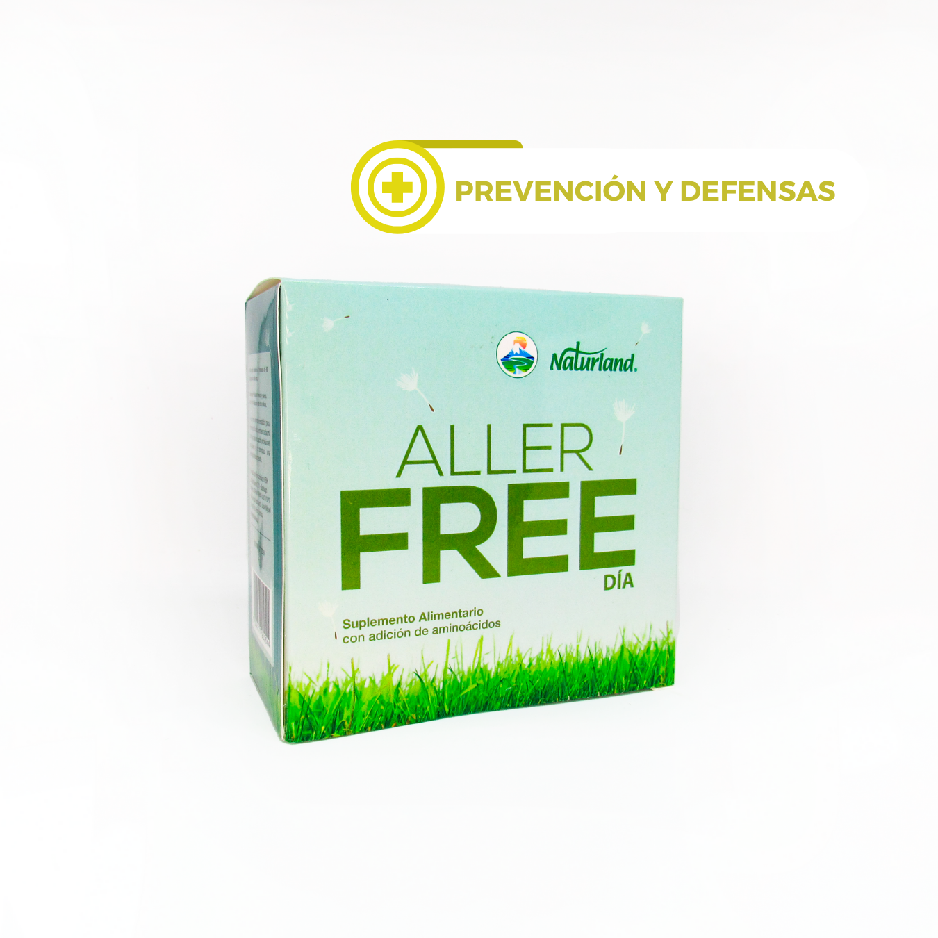 Aller Free Dia y Noche - Solución Para Prevenir Las Alergias Naturland - 2 Frascos 60 Capsulas