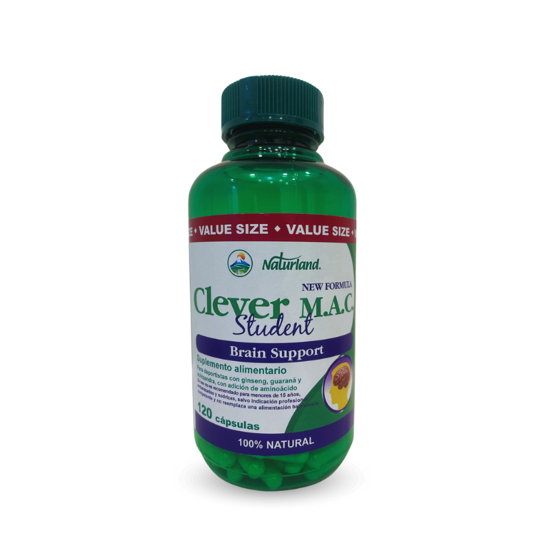 Clever M.A.C. Active Student 120 capsulas Naturland