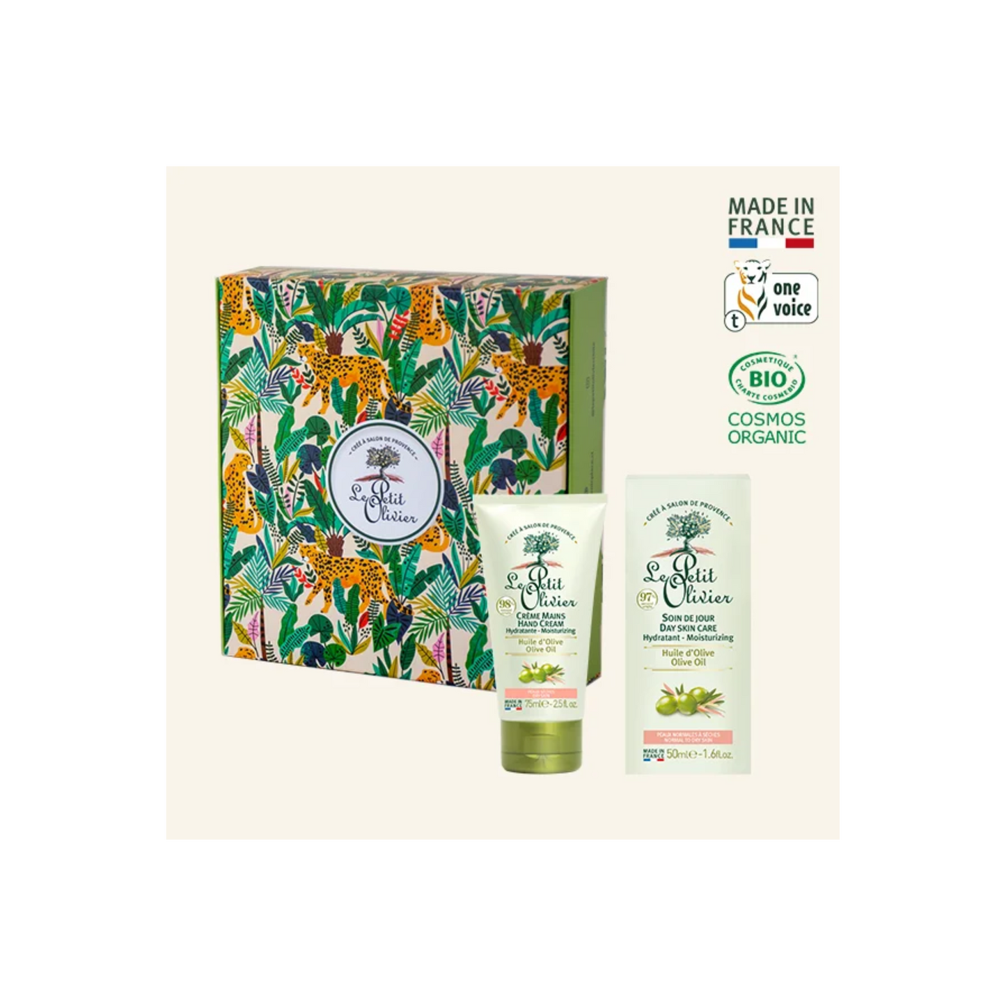 PACK CUIDADO DE DIA Y CREMA DE MANOS OLIVA 75ML