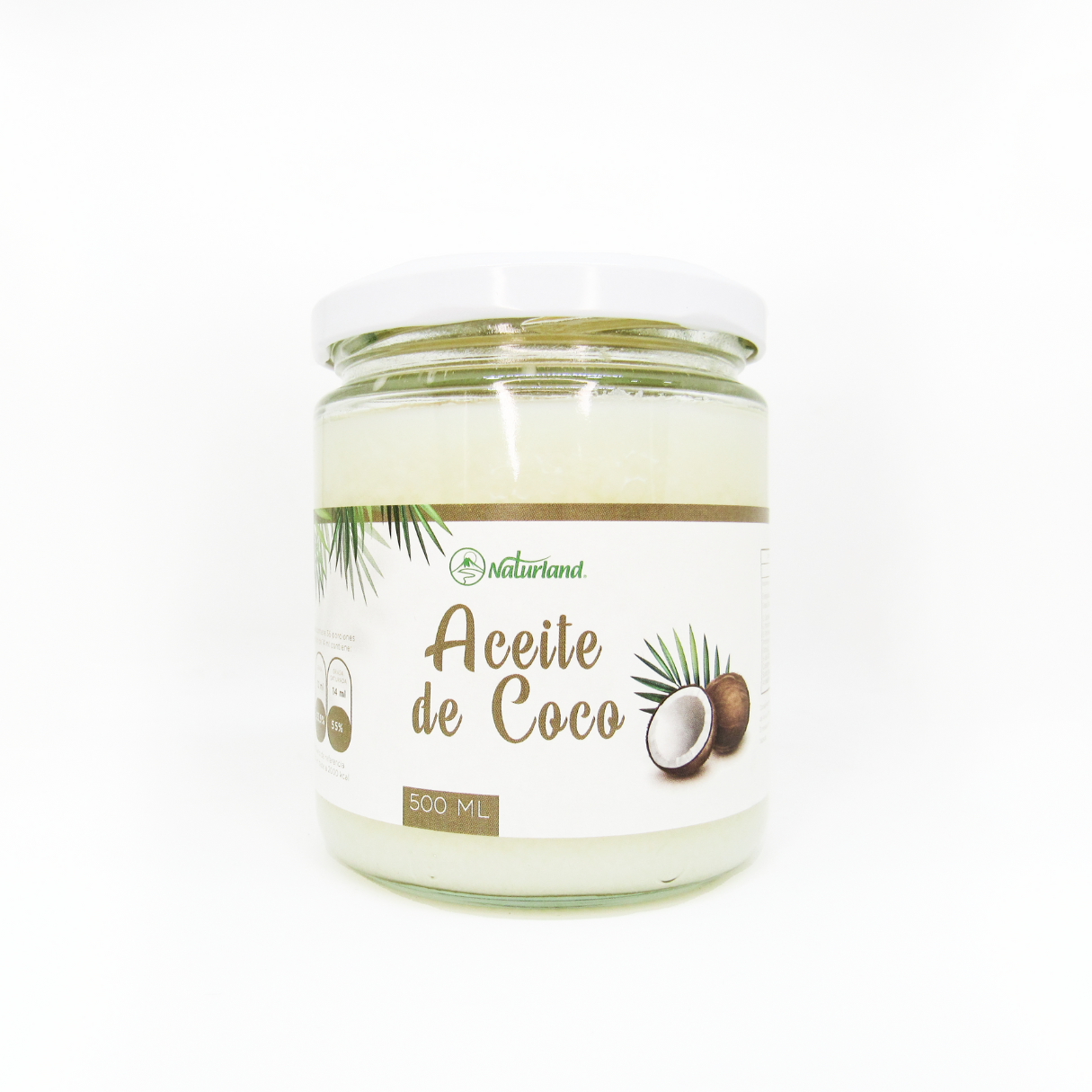 Aceite de Coco Naturland 500 Gramos