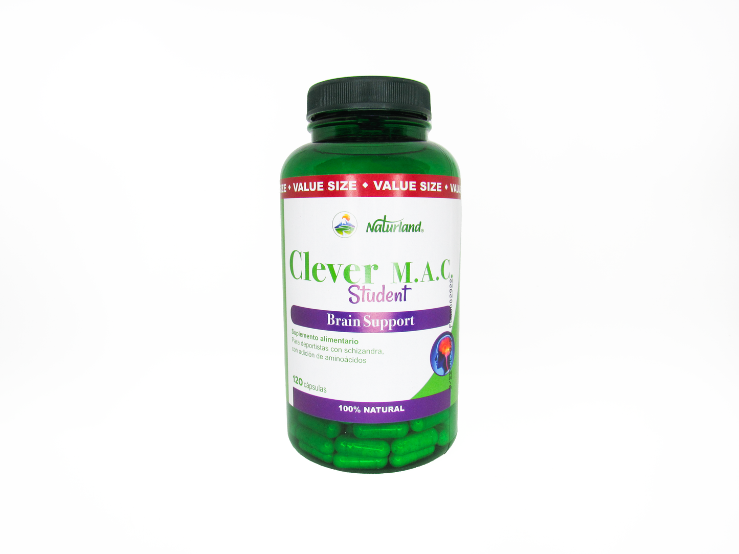 Clever M.A.C. Active Student 120 capsulas Naturland