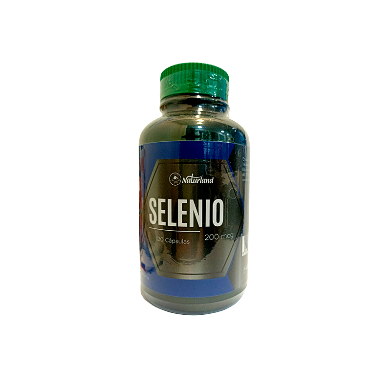 SELENIO VEGANO 120 CAPS - 200 MCG - NATURLAND