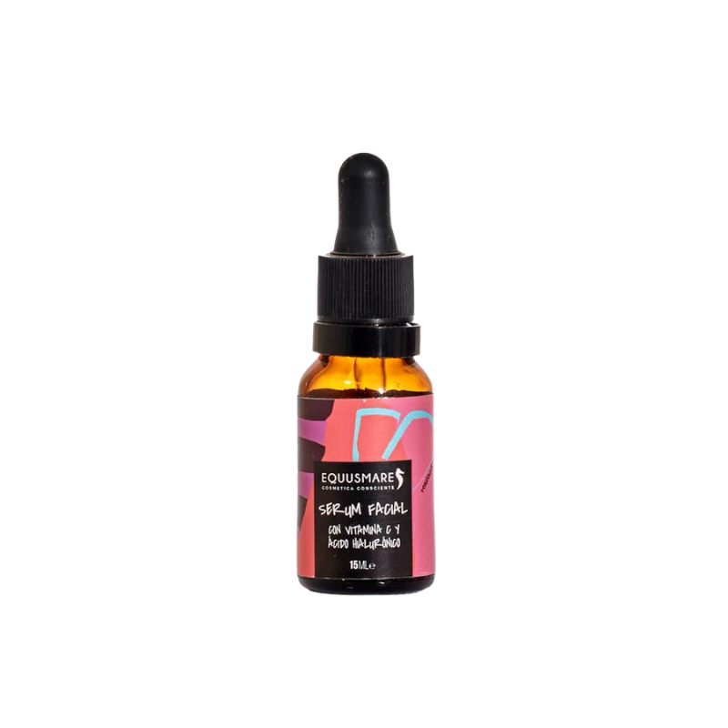 Sérum facial con Vitamina C y ácido hialurónico 15ml - Rejuvenece - Equusmare