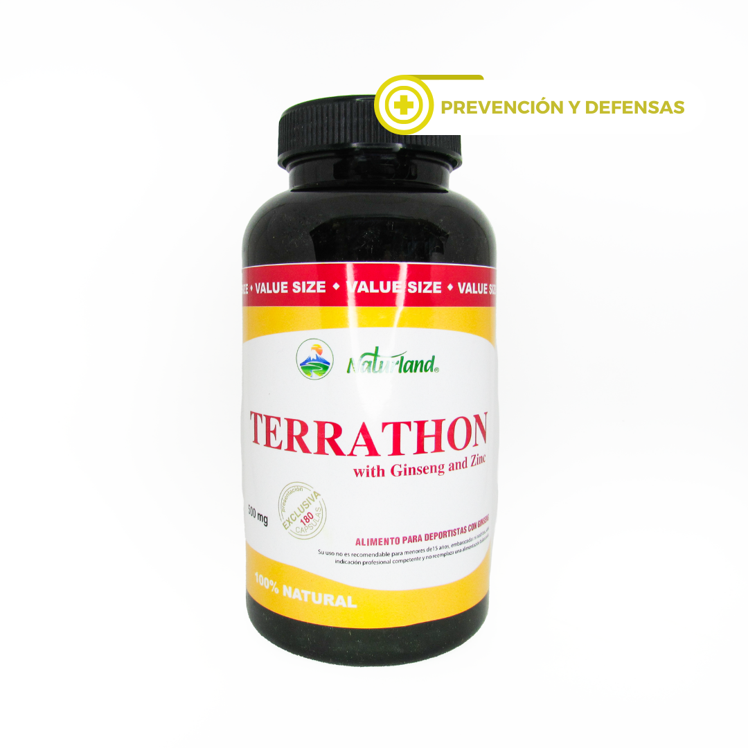 Terrathon Naturland - Multivitamínico 180 capsulas