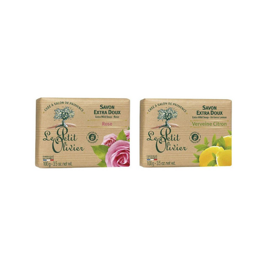 Set de Regalo 2 Jabones 100 g. Le Petit Olivier.