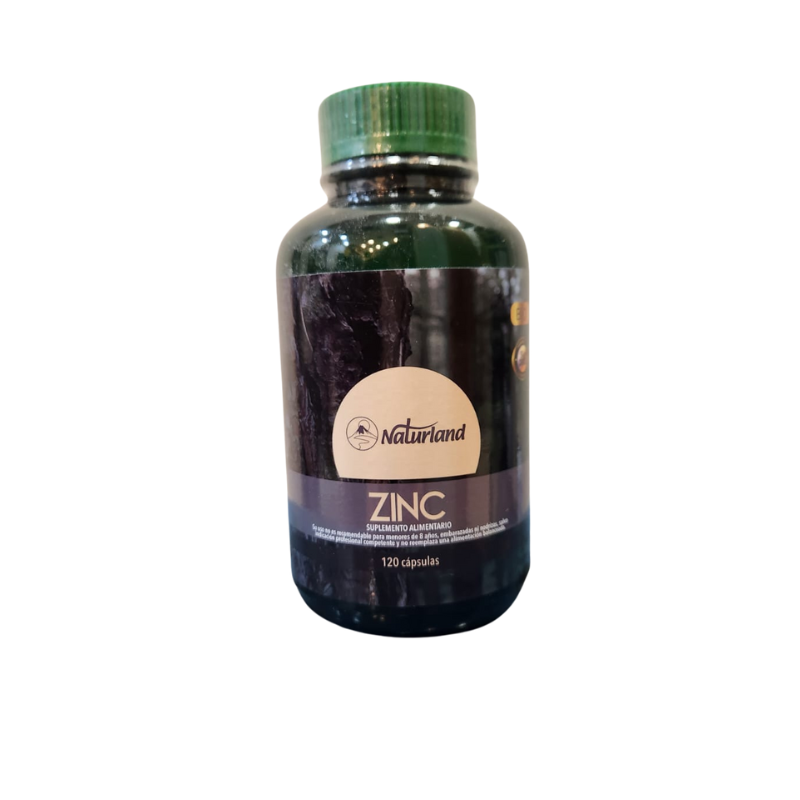 Zinc 120 Comprimidos 20mg - Naturland