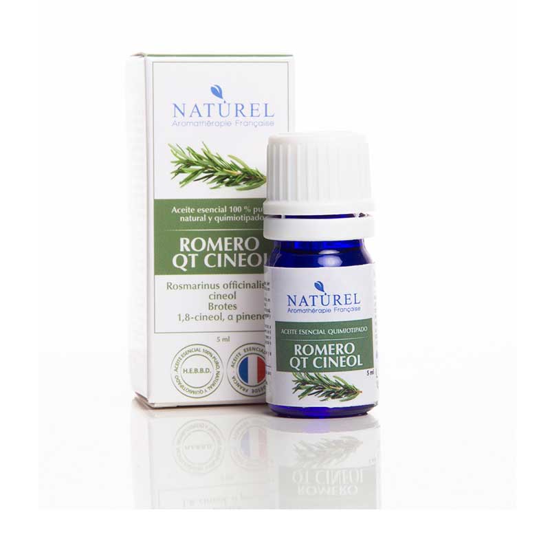 Aromaterapia AE HEBBD Romero 5ml Naturel. Contra el cansansio intelectual y ÃƒÂ ¡nimo para personas convalecientes.