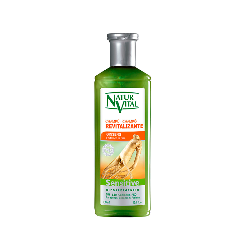 Champu Sensitive Ginseng Revitalizante 300 ML NaturVital