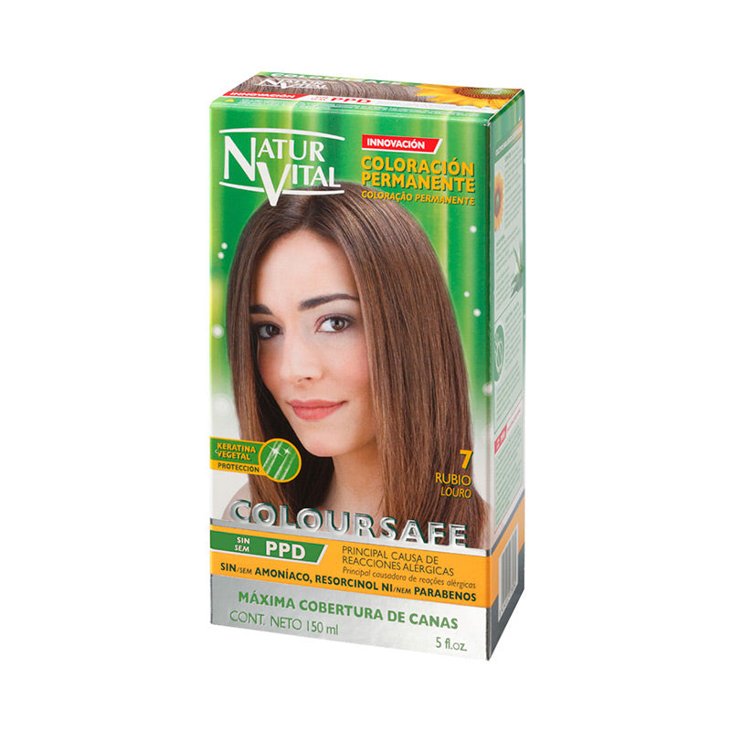 Coloracion Coloursafe No 7 Rubio NaturVital