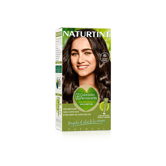 Tintura Permanente Natural Naturtint -  4G Castaño Dorado