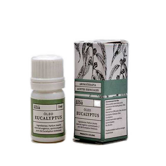 Oleo Eucalyptus Gotas 5ml Del Alba. Expectorante, repelente de insectos.