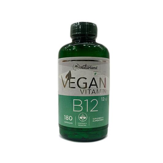 Vitamina B12 Vegana 180cap - Naturland