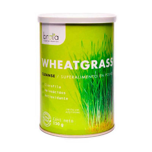 Super Alimento - Wheatgrass 150 grs. TambiÃƒÂ ©n conocido como pasto de trigo. Utilizado ampliamente para batidos y jugos de limpieza interor por la presencia de clorofila.