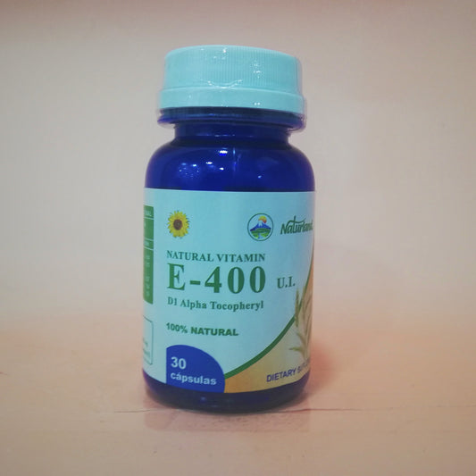 Vitamina E 400 mg. 30 cápsulas Naturland